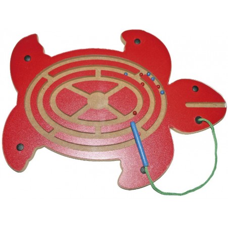 Magnetic play turtle incl. 1 pen - Dimensions: 40x29x1,5cm - 38,20