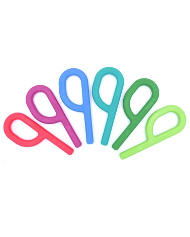 Experiencia realista de mascar: anillo de agarre de bolitas para ejercicios de mascar efectivos