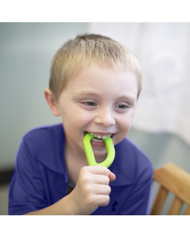 Esperienza di masticazione realistica: anello di presa morso a grabber per esercizi di masticazione efficaci
