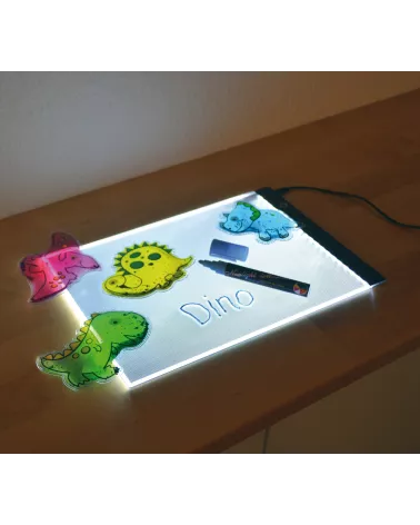 Placa ligera LED A4