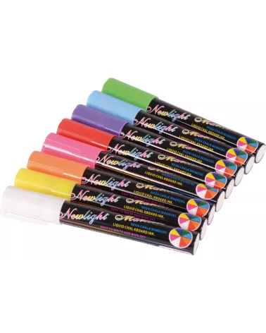 Liquid chalk pens 8 set