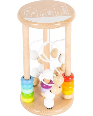 Motoric toy Rainbow - Material Hout, metaal - Height: approx 19 cm, O Approx 10 cm