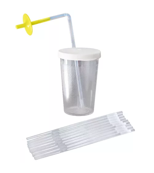 Ark SipTip tasse à boire incl.paille anti-retour, Lip Blok - 24,95