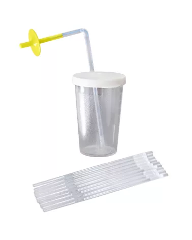 Ark SipTip tasse à boire incl.paille anti-retour, Lip Blok - 24,95