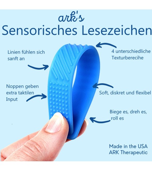 Stilvolles Tastgefühl: Sensorisches Lesezeichen für Zuhause und Arbeit