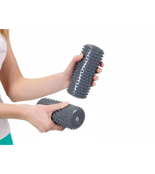 Actiw Roll handige massage roller - 15cm Grey