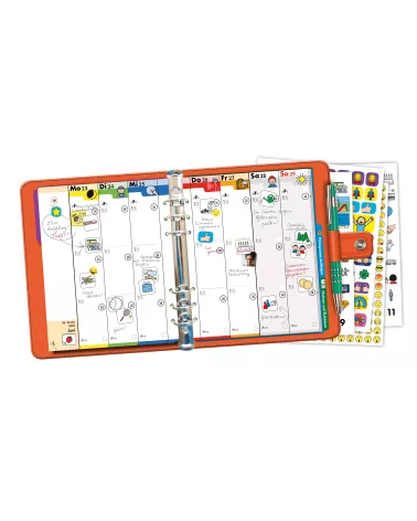 copy of kopie van Pictogenda 2023 METACOM - Weekkalender in ringboekvorm met pictogram-stickers