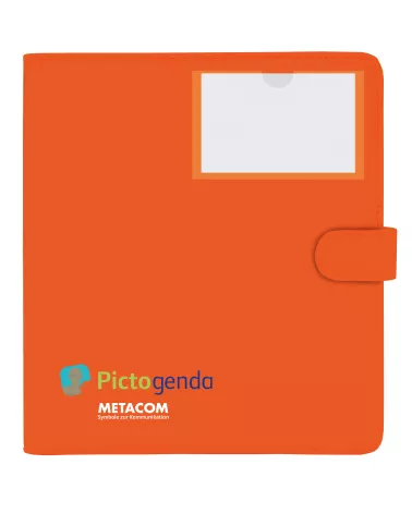 copy of copie Pictogenda 2023 METACOM - Calendrier hebdomadaire dans le style ring book avec stickers pictogramme