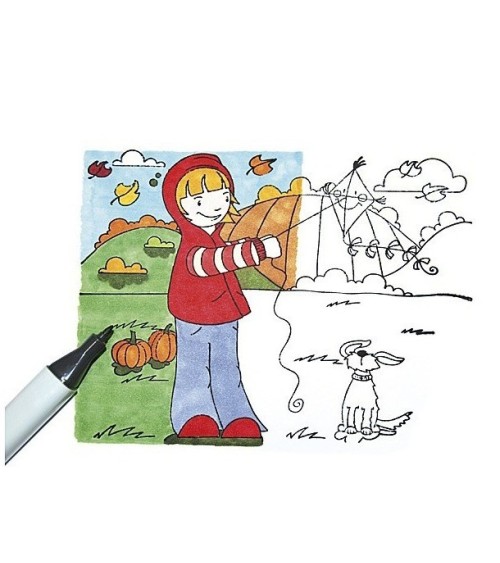 Sendace stamp 4er set