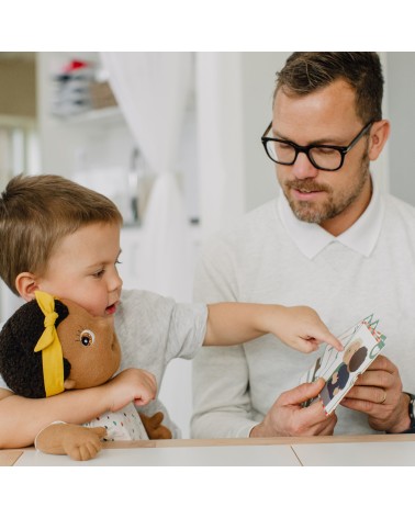 Rubens Barn Baby Flo - Poupée bébé 45 cm, doux et fait à la main