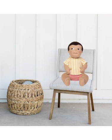 Rubens Barn Baby Doll Ben 45cm - Fait à la main et inclusif