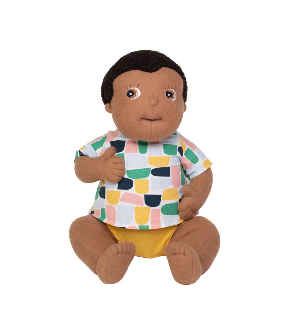 Rubens Barn Baby Poupée Ali 45cm - Fait à la main et inclusif