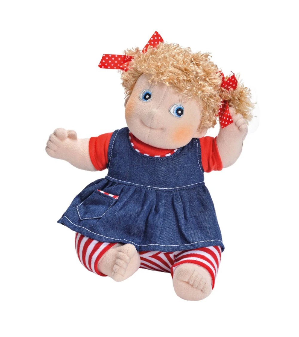 Rubens Barn Kids Olivia - Bambola del tessuto 36 cm, morbido e fatto a mano