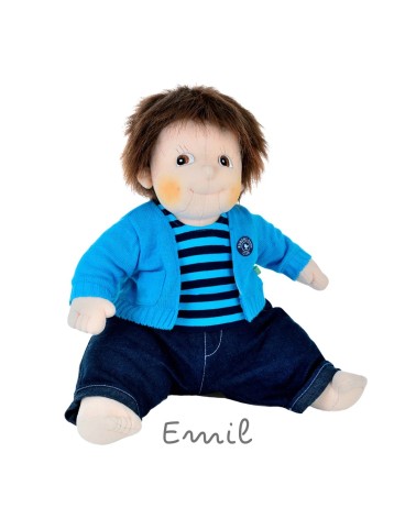 Rubens Barn originale Emil - Doll 50 cm, 1 kg, realistico
