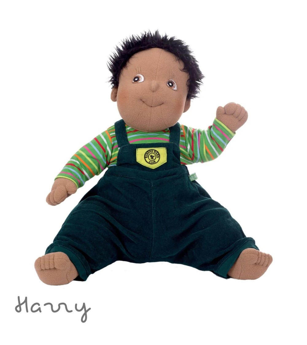 Realistische Stoffpuppe Harry (50 cm, 1 kg) mit weichem Körper und neutralem Geschlecht