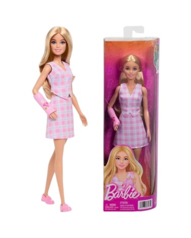Barbie Fashionistas met armgips - Mode-pop 29 cm