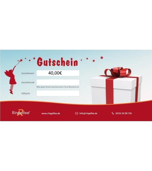 Geschenkgutschein - Ringelfee