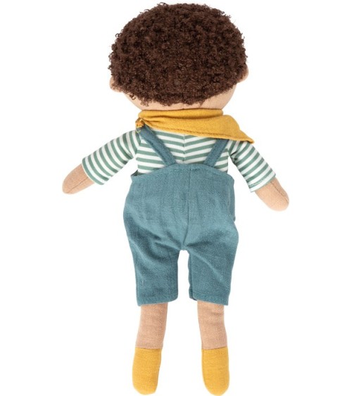 Die Puppe eignet sich zum Halten, Kuscheln und Spielen und ist angenehm weich sowie flexibel in der Handhabung.