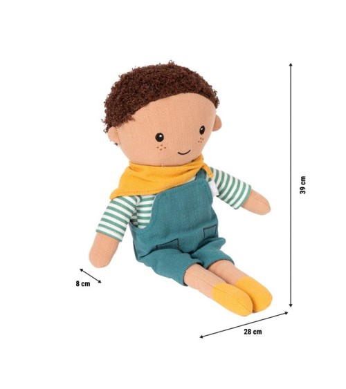 Stoffpuppe Leo 39 cm – weicher Begleiter für Spiel & Fantasie