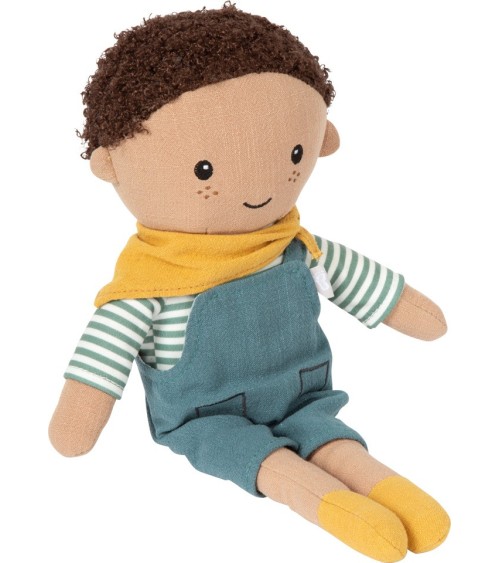 Fabric doll Leo