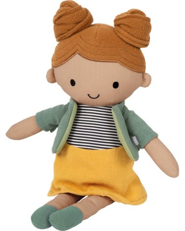 Stoffpuppe Maya 39 cm – weiche Puppe für Fantasie & Spiel