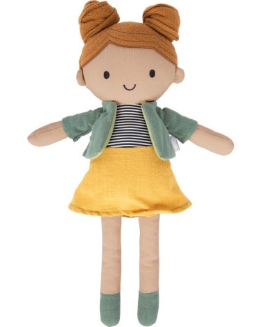 Stoffpuppe Maya 39 cm – weiche Puppe für Fantasie & Spiel