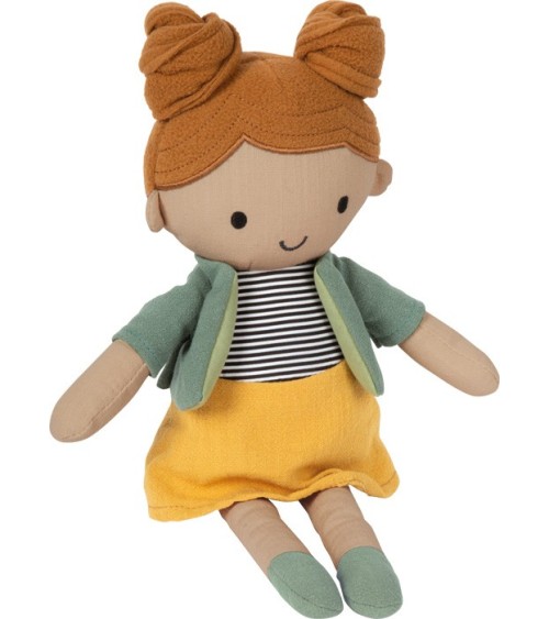 Stof Doll Maya 39 CM - Zachte pop voor fantasie en spel