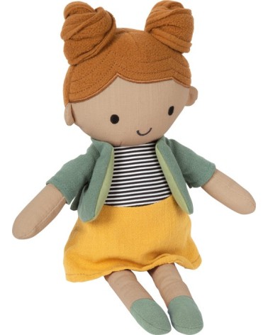 Stoffpuppe Maya 39 cm – weiche Puppe für Fantasie & Spiel