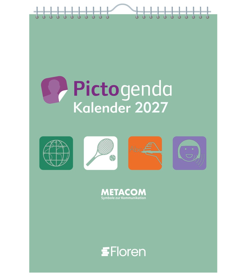 Pictogenda Wandkalender 2027 mit METACOM | Ringelfee