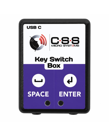 Key Switch Box USB-C - Tastaturadapter für Einfachtaster für die Leer- und Entertaste