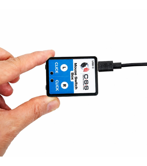 Interruttore del mouse Adattatore USB per singoli pulsanti per tasto sinistro e destro del mouse