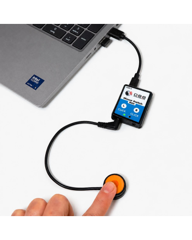 Commutateur de souris Boîte adaptateur USB pour boutons simples pour boutons gauche et droite