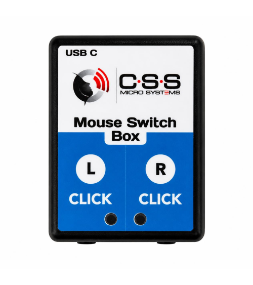 Commutateur de souris Boîte adaptateur USB pour boutons simples pour boutons gauche et droite