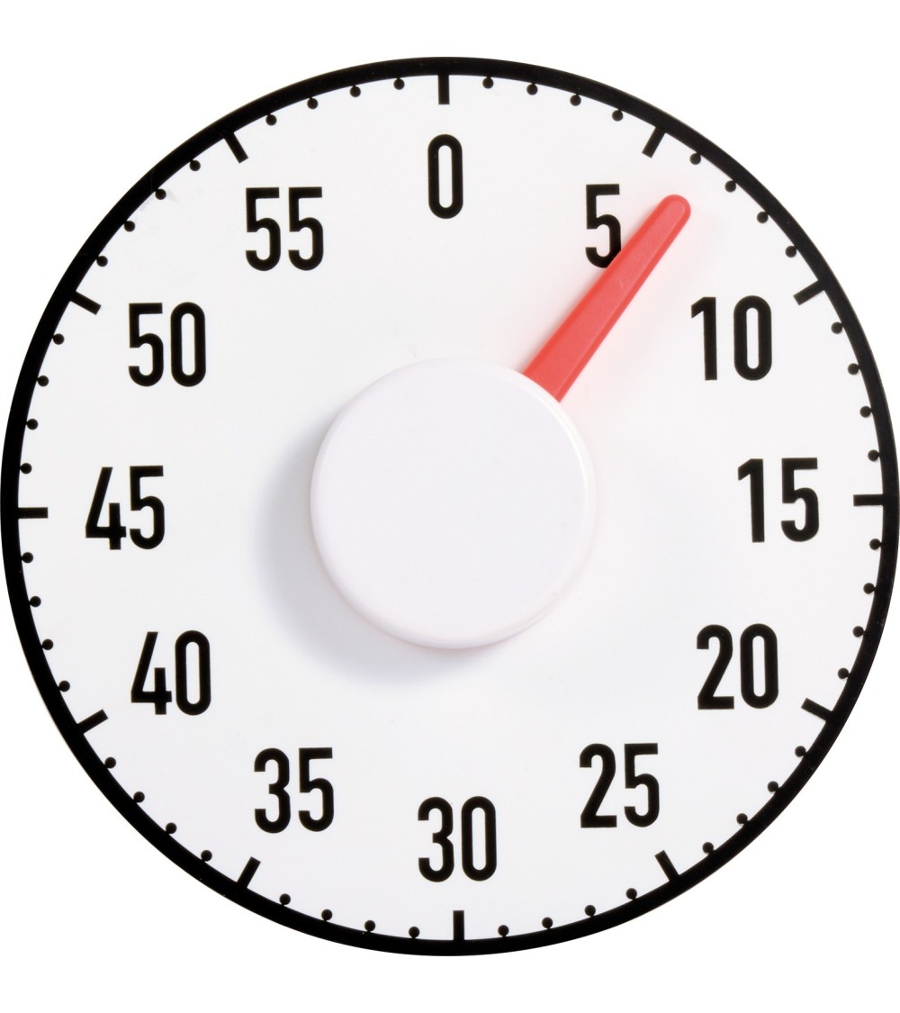 Zeitzeiger Ø19cm - magnetisch & ultraflach Zeitzeiger Ø19cm - magnetisch & ultraflach