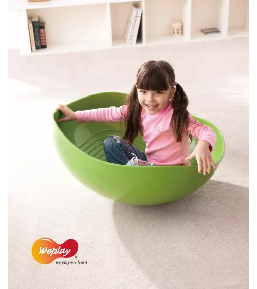 Rocking Bowl - Dimensiones: Ø 72cm, profundidad 32cm - Carga máxima: 40kg