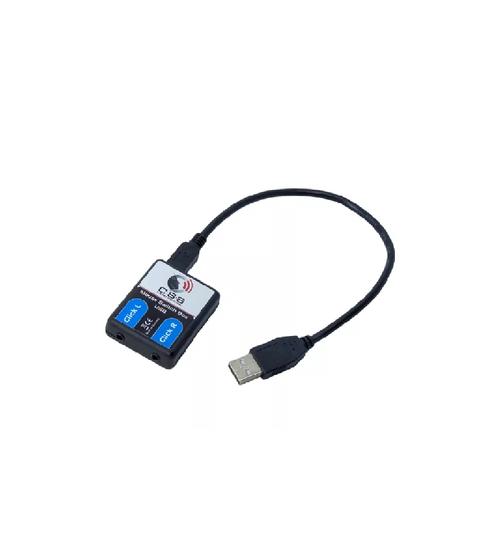 Commutateur de souris Boîte adaptateur USB pour boutons simples pour boutons gauche et droite