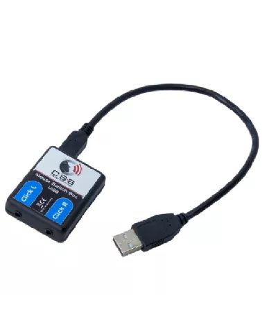 Commutateur de souris Boîte adaptateur USB pour boutons simples pour boutons gauche et droite