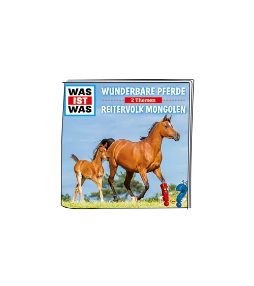 Wat is wat - "Wilful Horses * Rider People Mongols" Ik hoor Figure voor de Toniebox