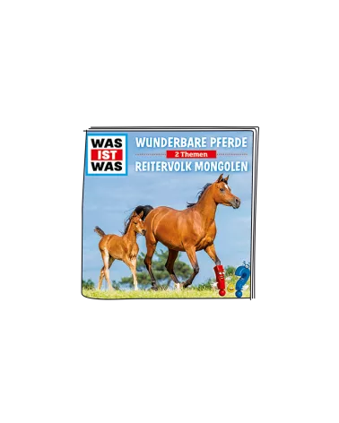 Wat is wat - "Wilful Horses * Rider People Mongols" Ik hoor Figure voor de Toniebox