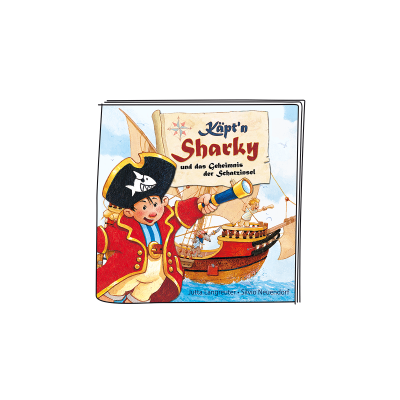 Captain Sharky and the Secret of the Treasure Island "Hörspielfigur für die Toniebox"