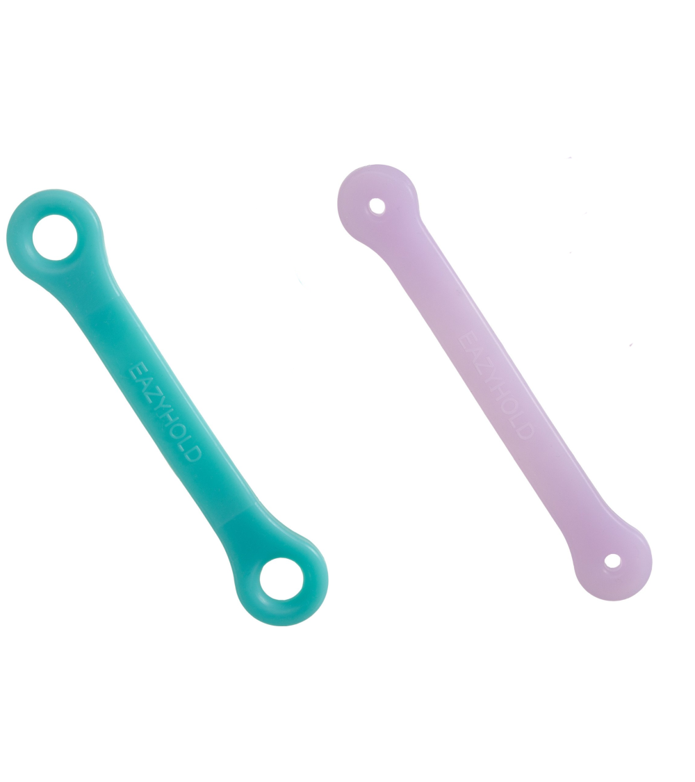 EazyHold Grip y soporte! 2nd set size 6 & 7 - Lavender & Aqua