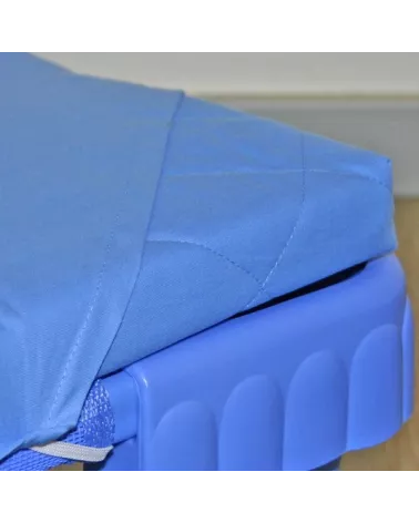 Baumwoll Spannlaken - Farbe: blau - Maße: 160x58cm - 17,60