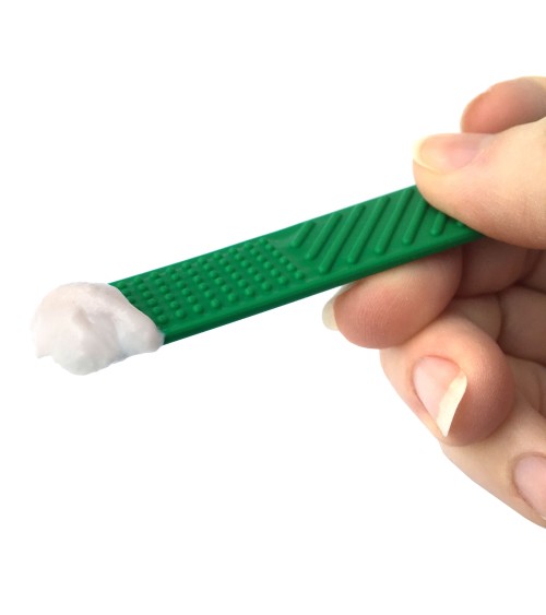 Flat structured spoons for feeding therapy - 3 pack