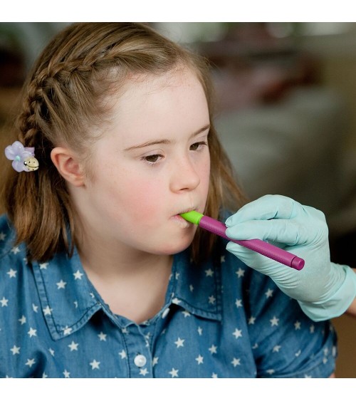 Essai de morsure et de kau pour le crayon de vibration Z-Vibe et Z-Grabber