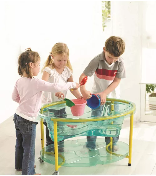 Table de sable et d'eau - Dimensions: 89x63x44-58cm, hauteur réglable - 299,00