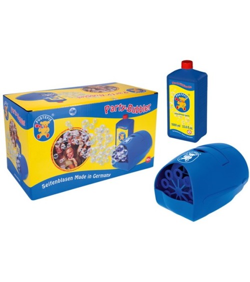 Party bubbler - including soap bubble machine for all