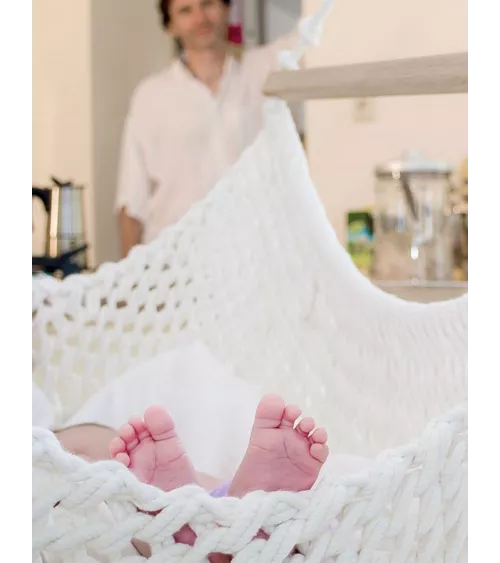 Babyschwinger Set – mitwachsende Hängewiege aus weicher Biobaumwolle 329,- €