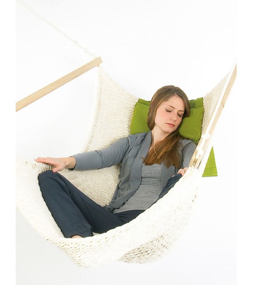 Neck pillow for all dream swings made of cotton & kapok, 40x21cm