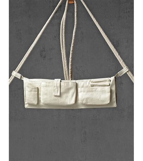 Bolsillo lateral S hecho de algodón para todos los columpios de sueño - Dimensiones: 56x18cm