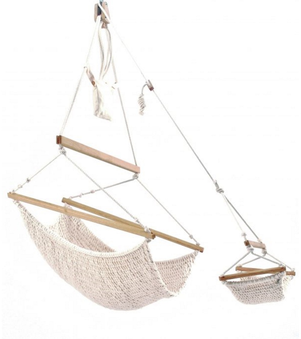 Dream swinger XL Set Plus de algodón orgánico con ajuste de altura